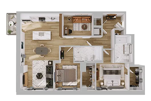 Floor plan C1