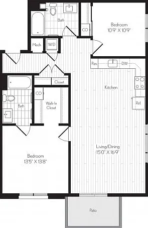 B03 Two Bedroom B03 Two Bedroom
