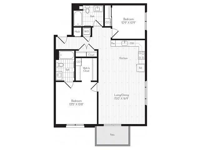 Floor plan B03