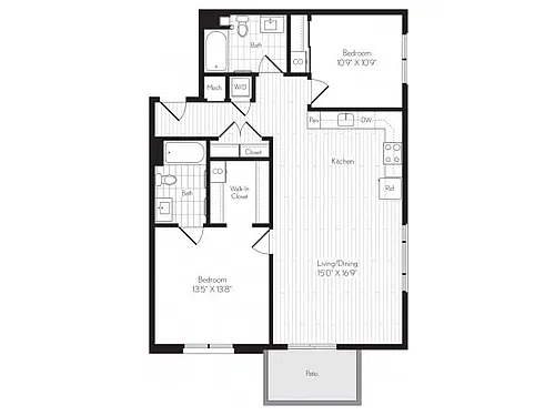 Floor plan B03
