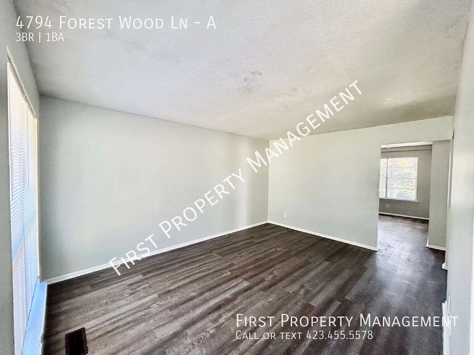 4794 Forest Wood Ln Unit A: Hixson 3Bed/1Bath Duplex Unit with Garage, Central AC, Laundry Hook U... — Photo 2