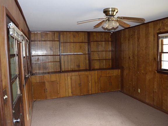 Den off garage entrance.