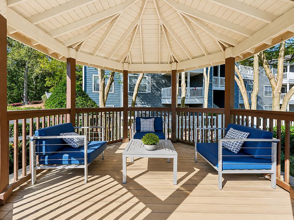 Covered Outdoor Lounge with Comfortable Seating