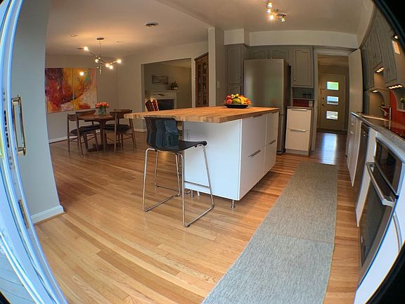 Kitchen view from deck