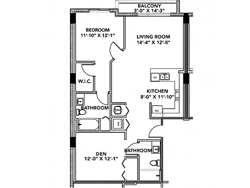Floor plan Model Z