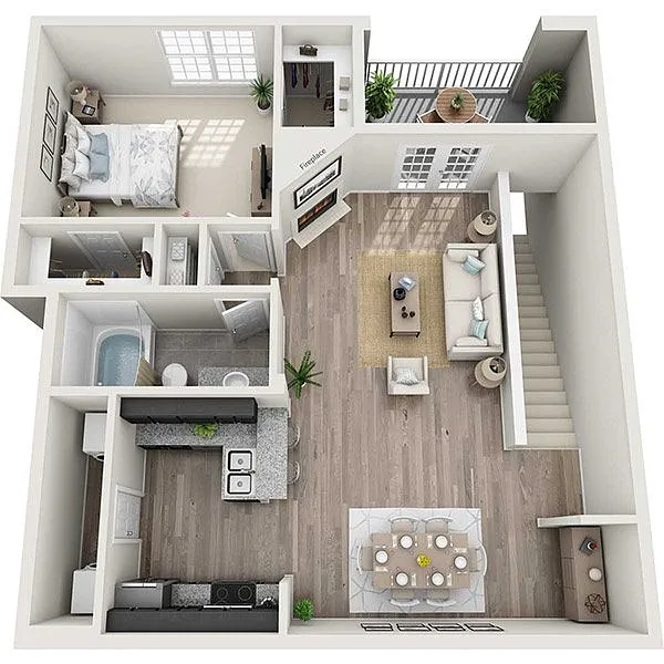 Floor plan Glenora