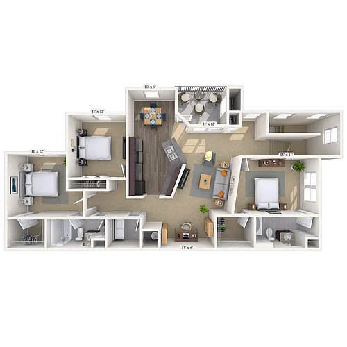 Floor plan Clydesdale