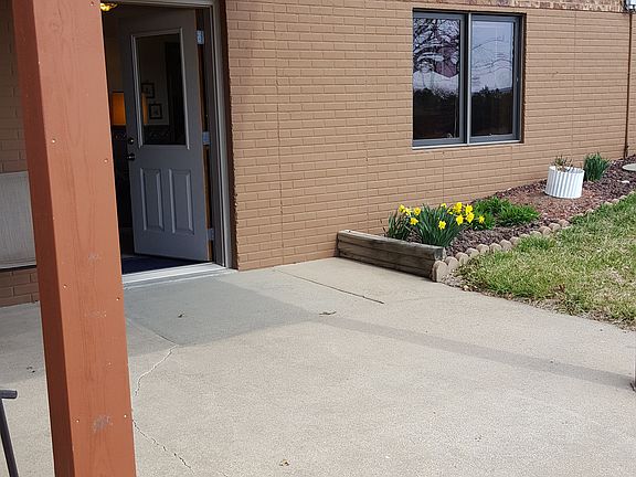 Basement walkout patio