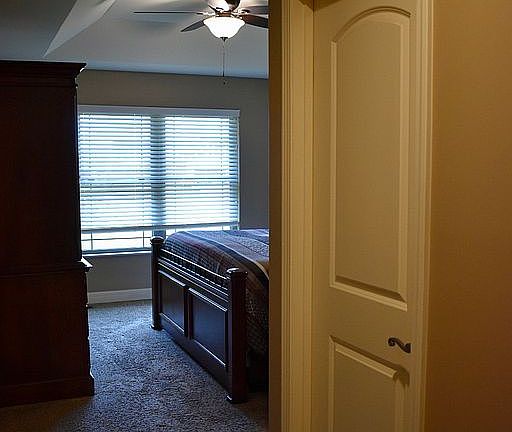 Master walk-in closet