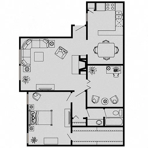 Floor plan B