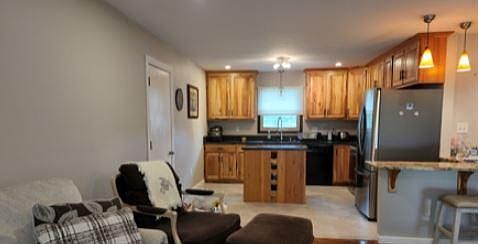 mobile kitchen island with wine storage