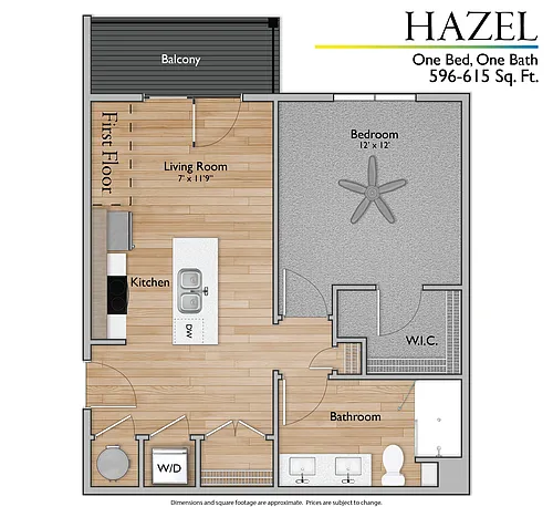 Floor plan Hazel