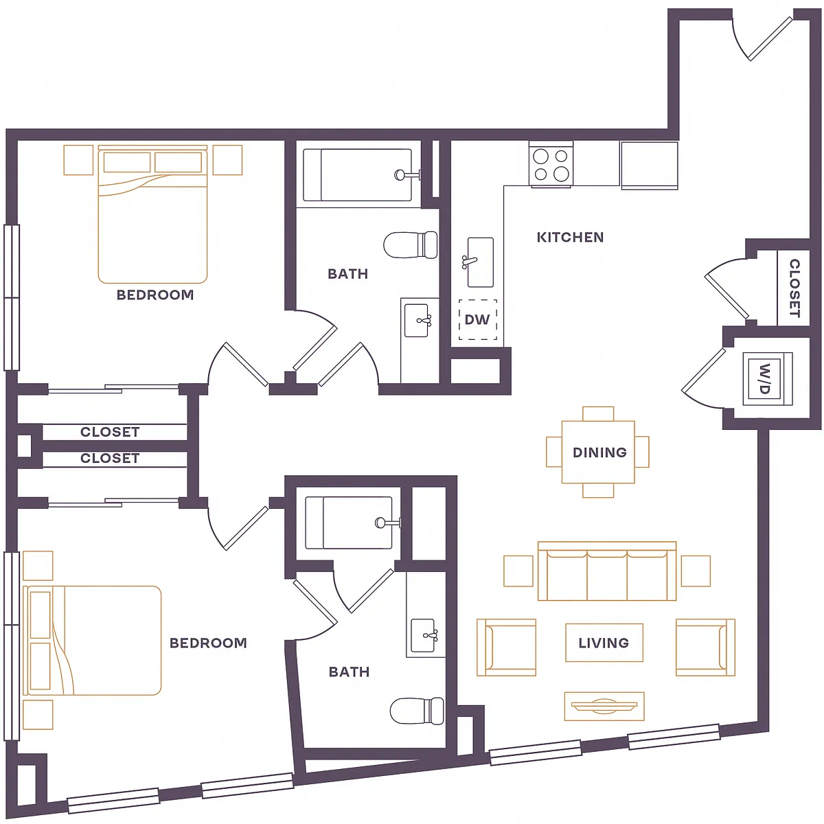 Floor plan B7