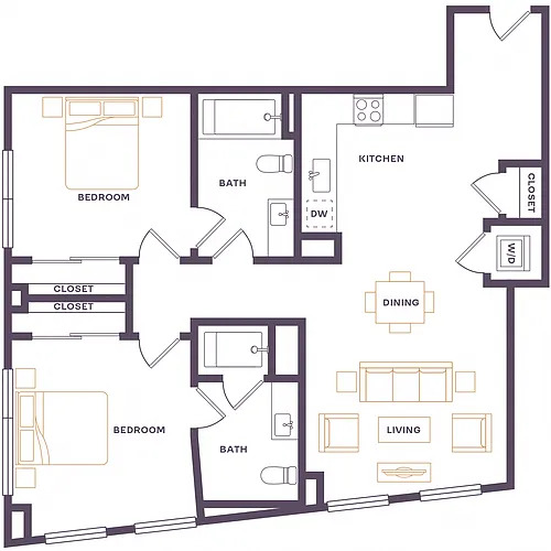Floor plan B7