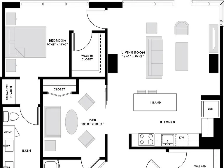 The Piccadilly II Floor Plan The Piccadilly II Floor Plan