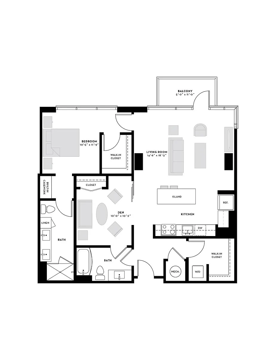 Floor plan The Piccadilly II