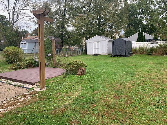 Large, flat FENCED yard