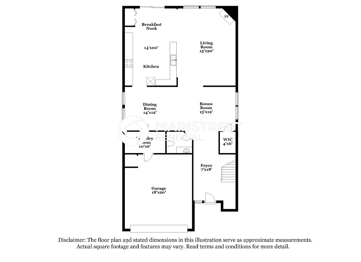 Floor Plan - 126 Belle Haven Dr