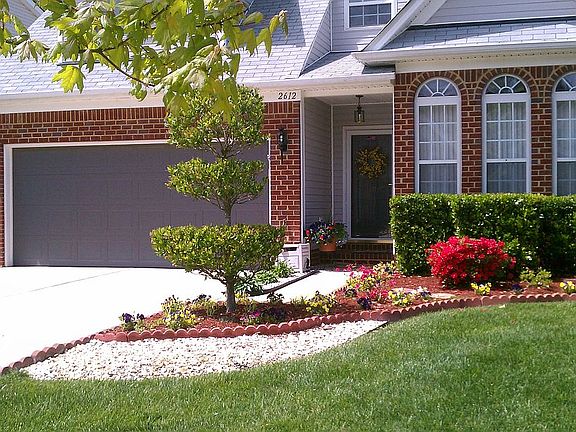 driveway & front entrance