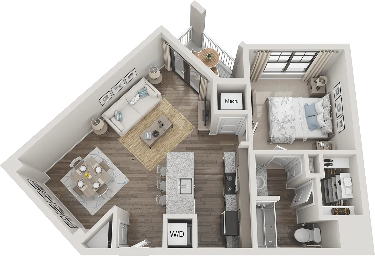 Floor plan A1C