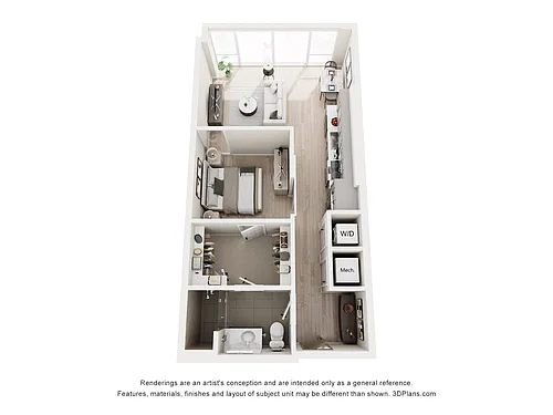 Floor plan Olympus