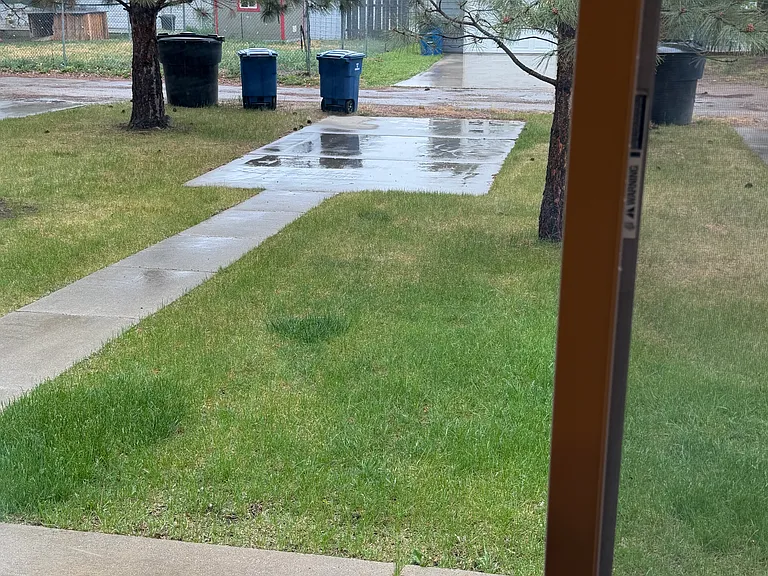 Mature landscaping, off-street parking.