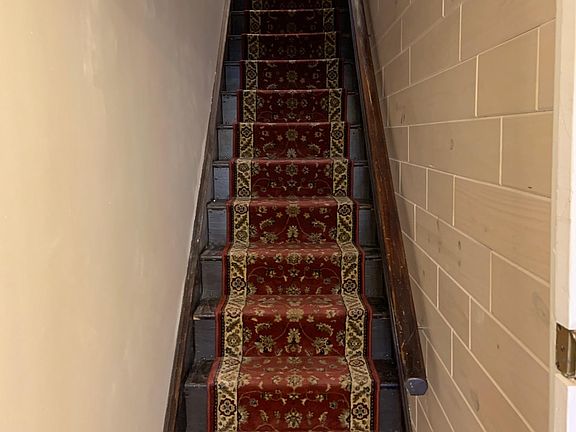 Stairs to second floor