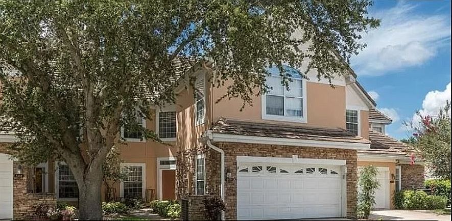 Attached 2 car garage