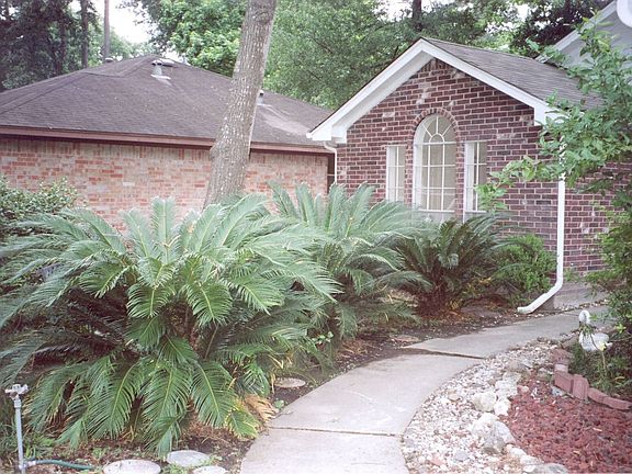 Landscaped Entrance