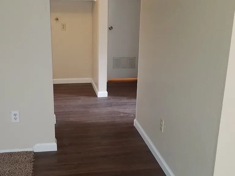 Hallway w Luxury Wood Flooring