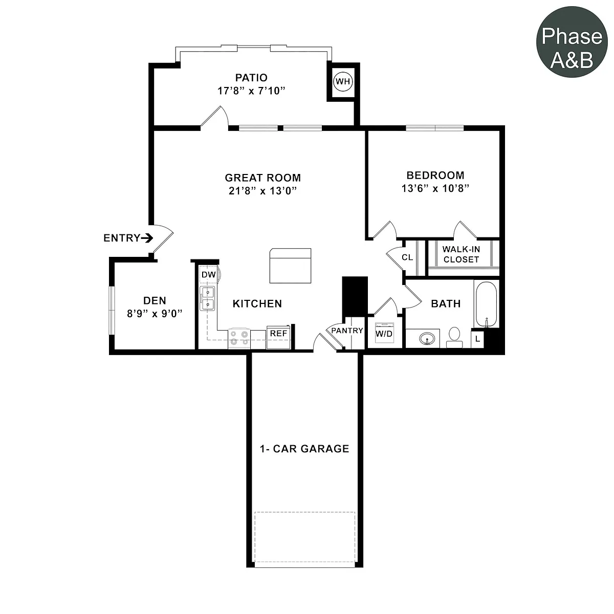 Floor plan The Flats Plan 3 Down