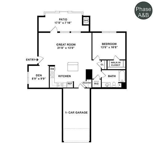 Floor plan The Flats Plan 3 Down