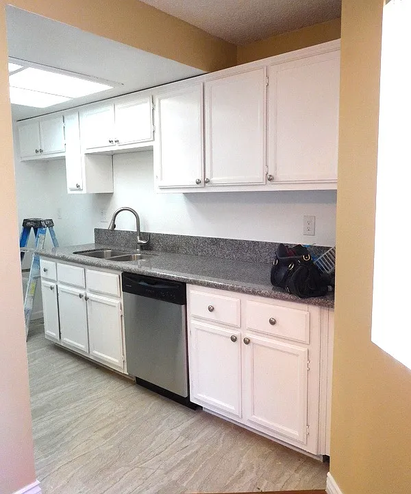 galley kitchen
