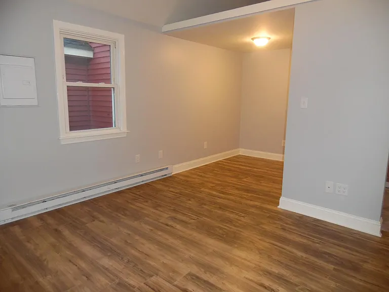 Living room and bed area