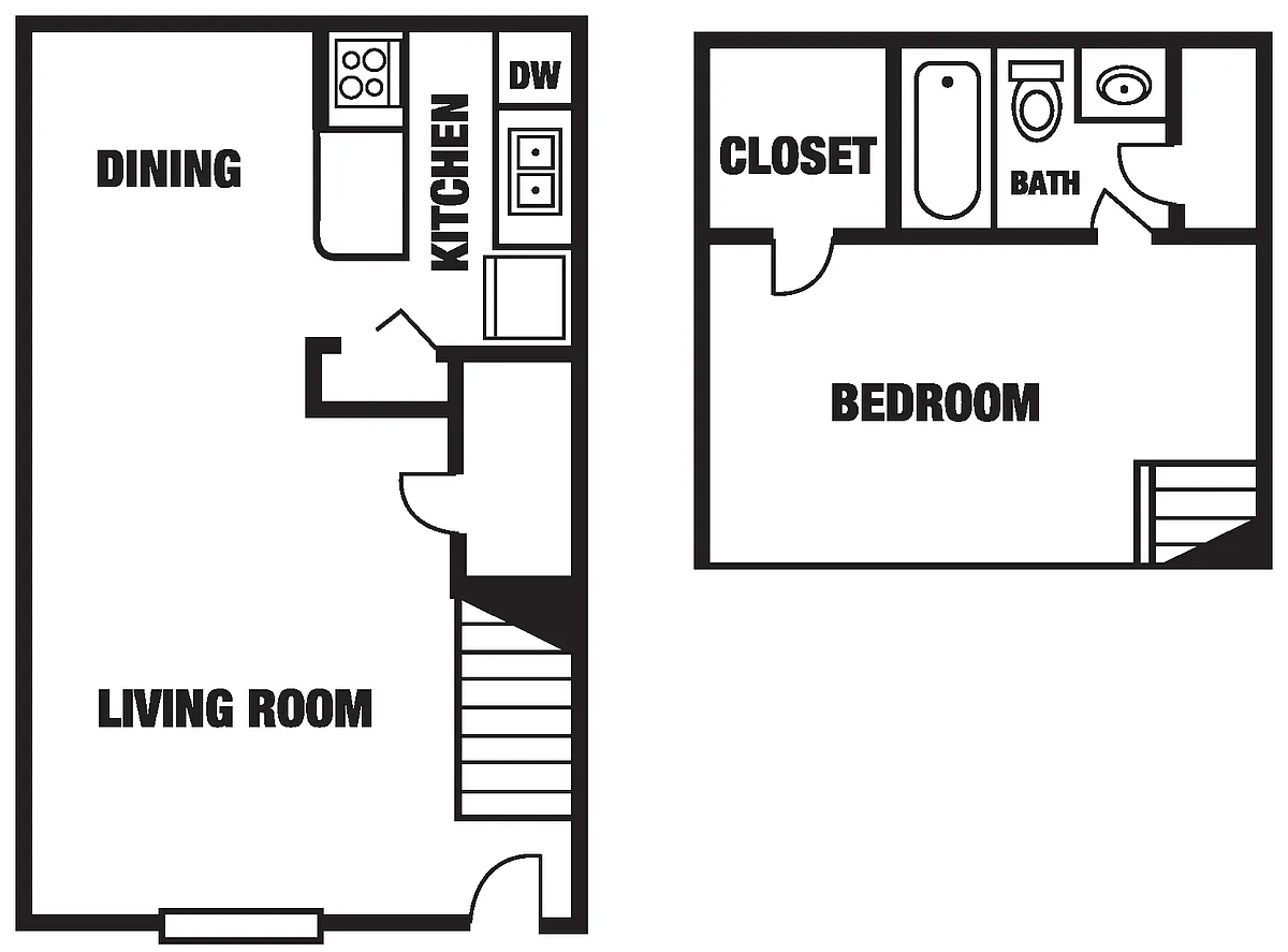 Floor plan Florence - Townhome