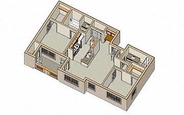 Floor plan 2X2