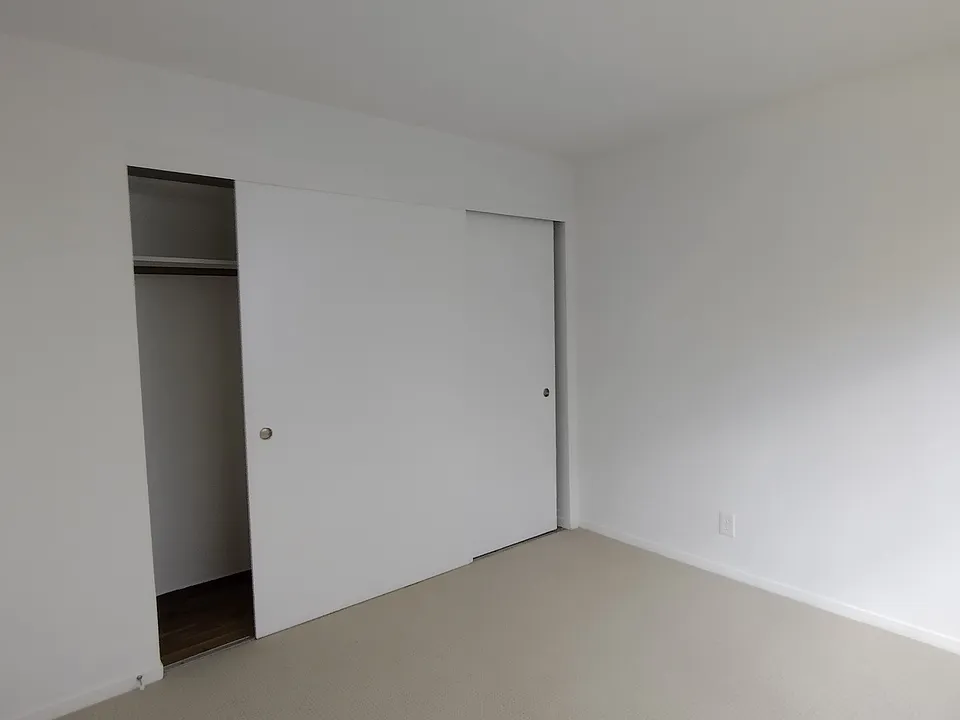 Bedroom double closets
