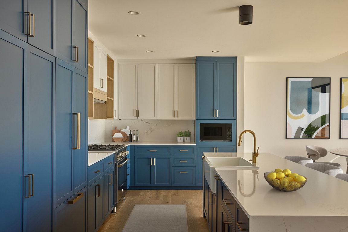 Spacious Kitchens