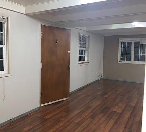 from bedrooms looking into living room