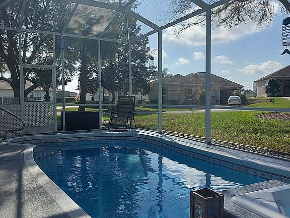 Pool area new screens w/New saltwater