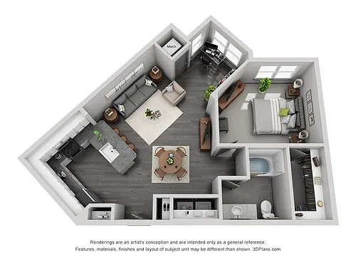 Floor plan 1D10