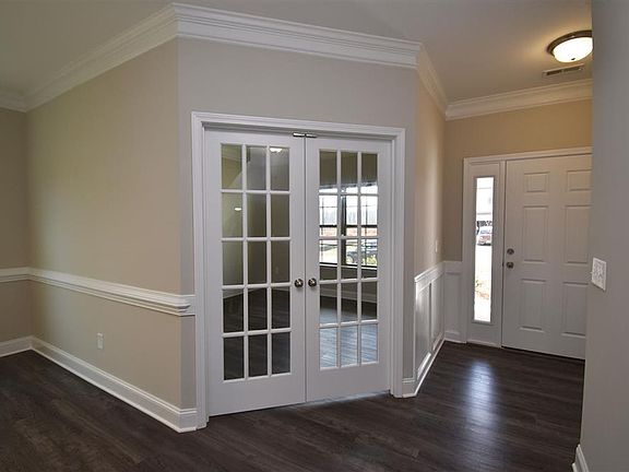 Study with French doors