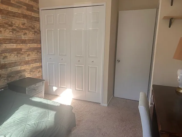 Third bedroom includes spacious closet for additional storage.
