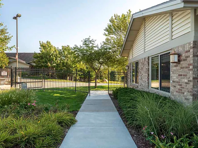 Our community is a gated community, to help provide peace of mind.