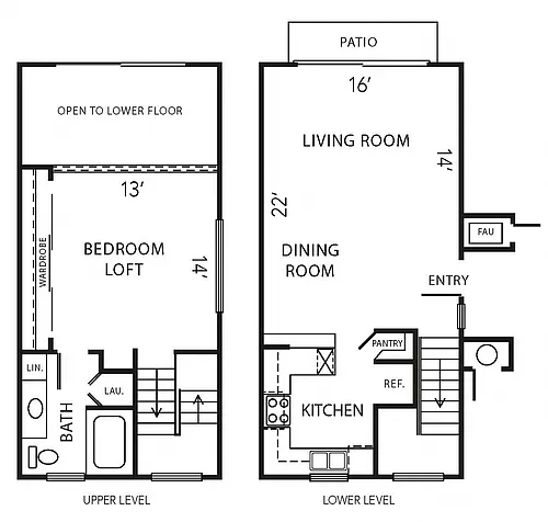 Floor plan Evergreen