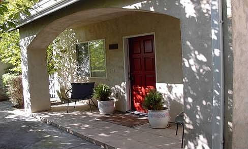 Front Door & Yard