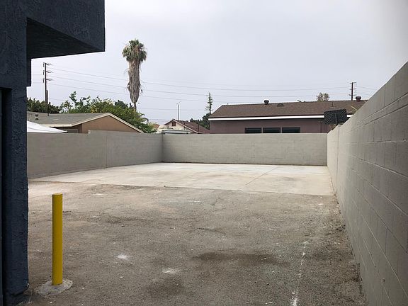 Parking in the back of the building.
