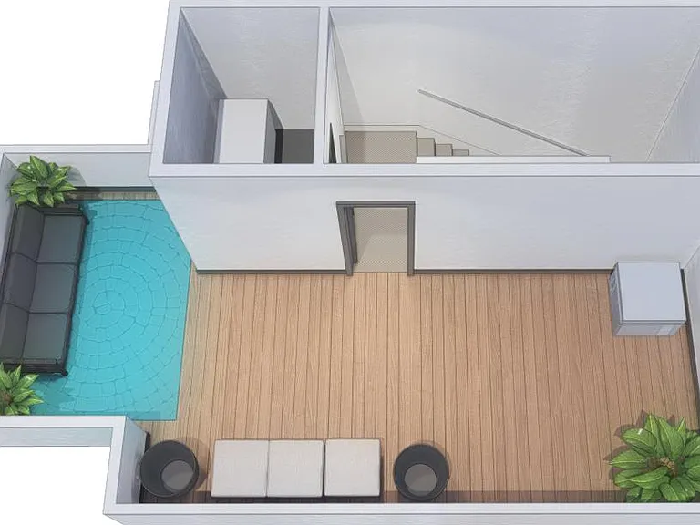 Rooftop Deck - 1934 U2 layout