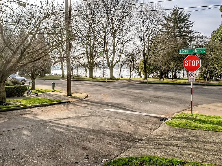 Directly across from Greenlake