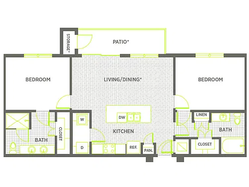 Floor plan B1